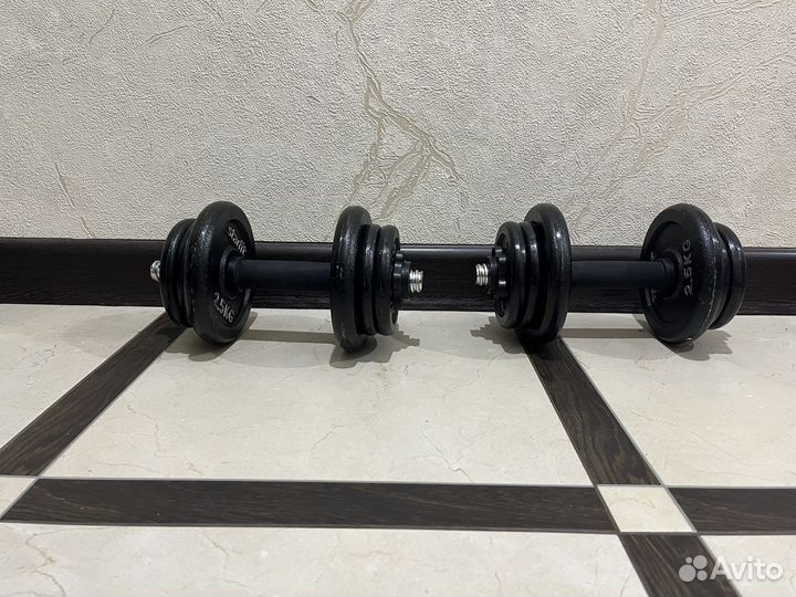Гантели разборные 10 кг