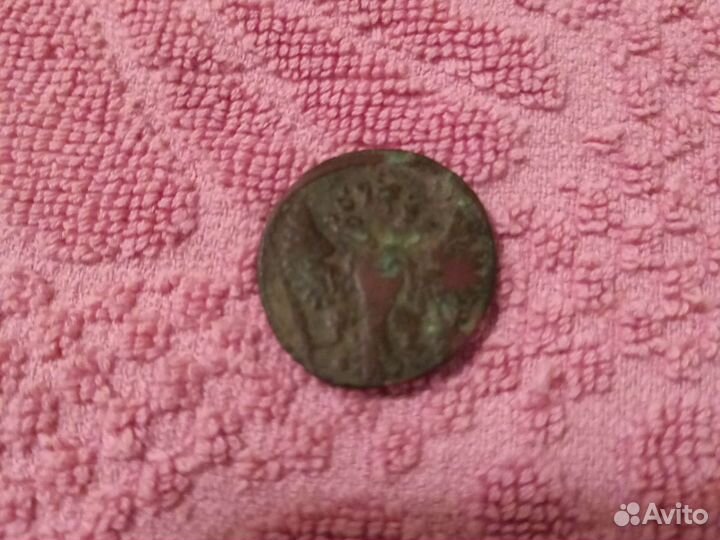 Монета денга 1748г