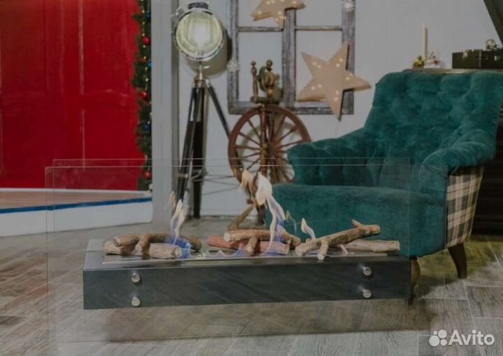 Биокамин напольный камин Lux Fire 