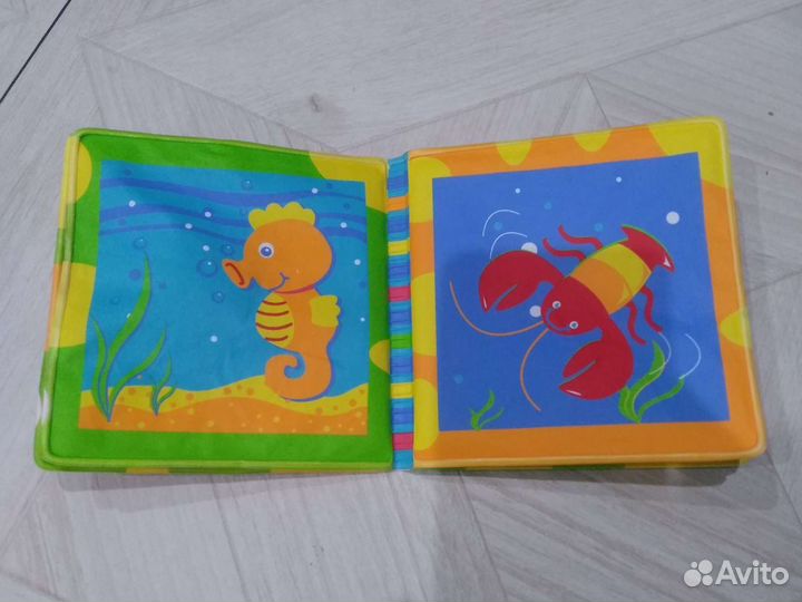 Кит-сортер и книжка для купания