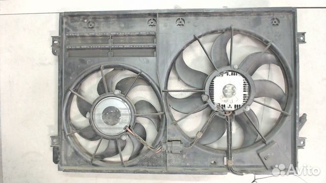 Вентилятор радиатора Skoda Yeti, 2010