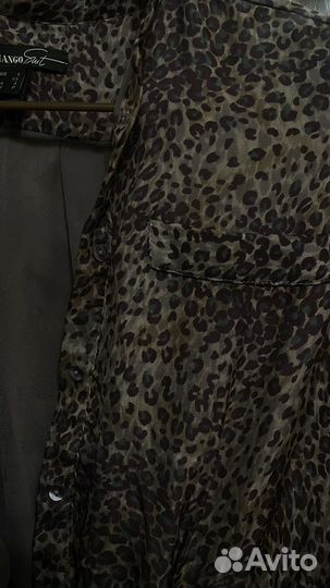 Шелковое платье Mango