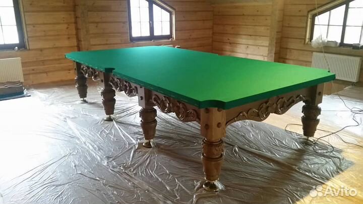 Ремонт бильярда, бильярдных столов. Замена сукна