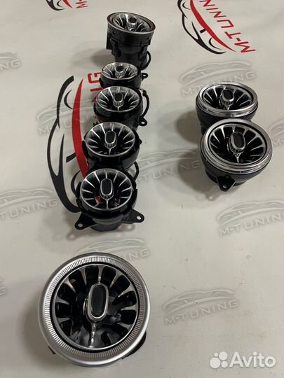 Воздуховоды Mercedes W222 комплект