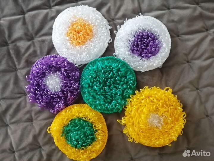 Мочалка ручной работы