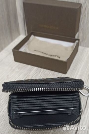 Картхолдер из натуральной кожи Bottega Veneta