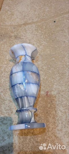 Ваза для цветов натуральный камень