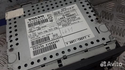 Магнитола volvo V40 VW (FBE22I401)