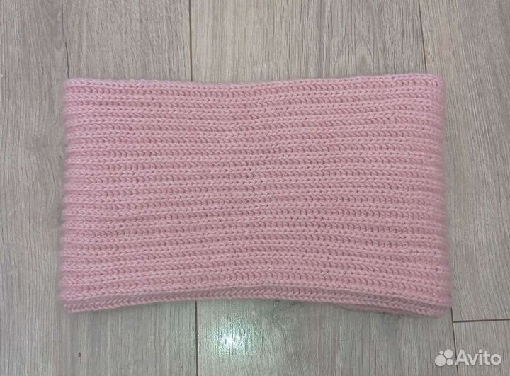 Шарф снуд хомут женский ручная работа новый