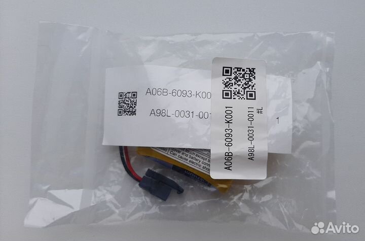 Батарейка литиевая fanuc A06B-6093-K001