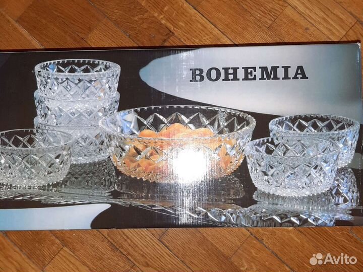 Хрустальные салатники СССР