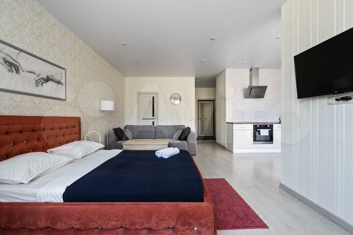 Квартира-студия, 46 м², 3/25 эт.