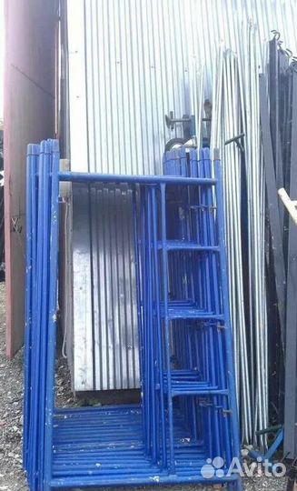 Леса строительные рамные. Аренда