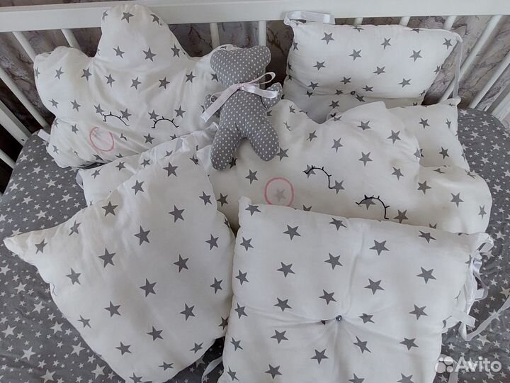 Бортики в кроватку