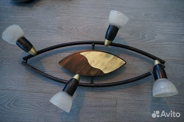Люстра и 4 бра
