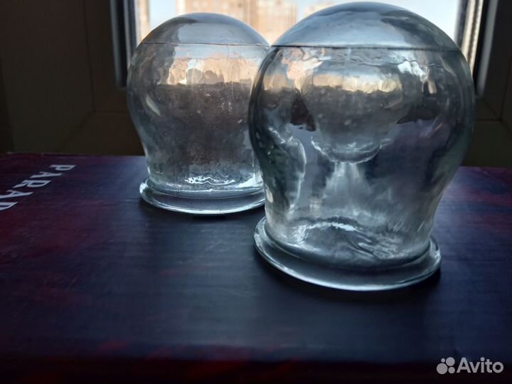 Банки медицинские стеклянные