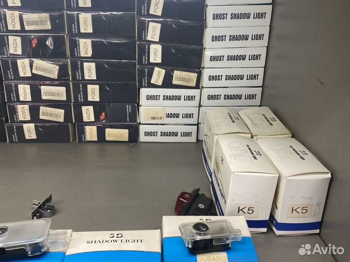 Проекция логотипа авто на пол