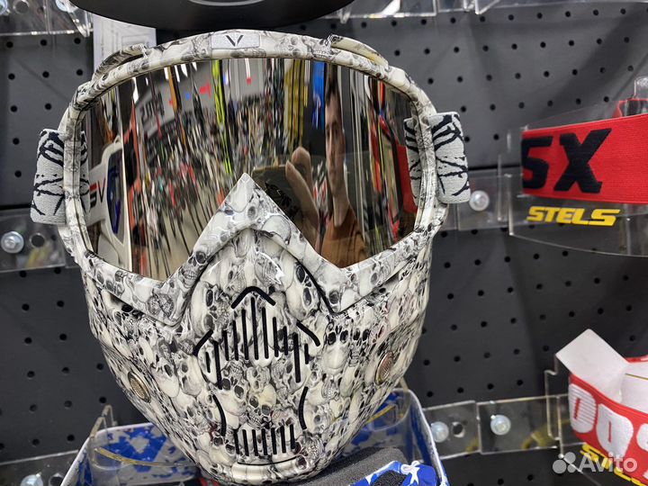 Очки защитные кроссовые VM-1019B/A