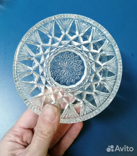 Хрустальные розетки салатники СССР