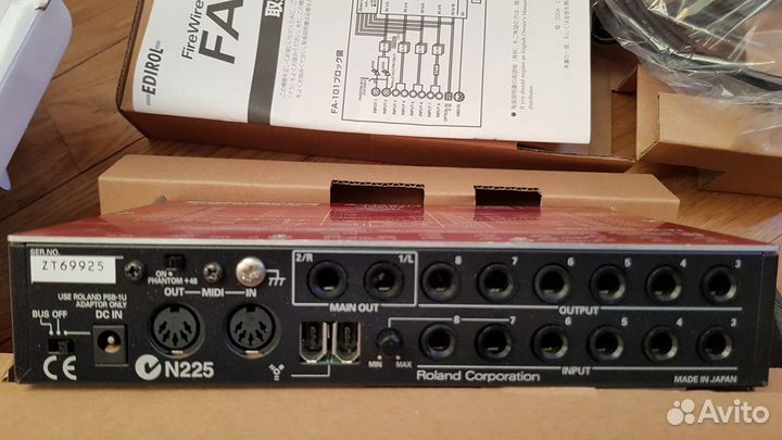 Edirol FA-101 аудиоинтерфейс FireWire