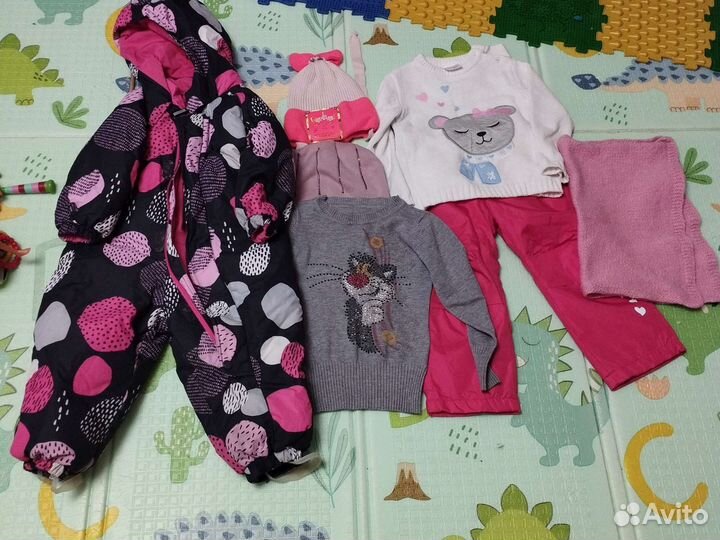 Вещи пакетом на девочку 92 98