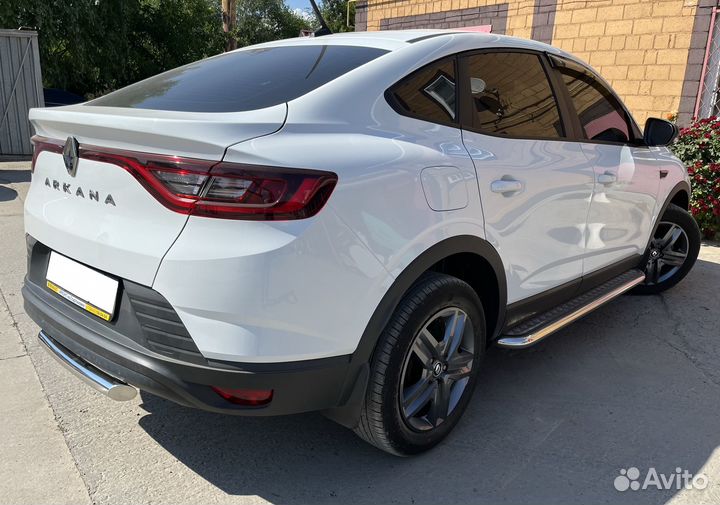 Renault Arkana 2018 Защита заднего бампера