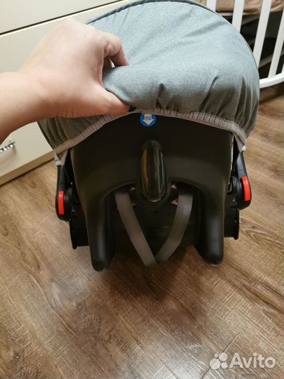 Автолюлька от 0 с козырьком и накидкой