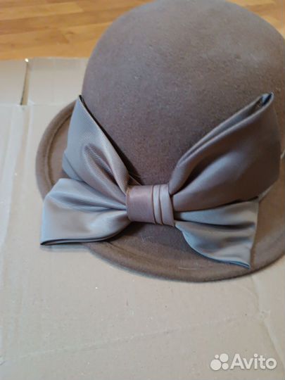 Шляпа фетровая женская