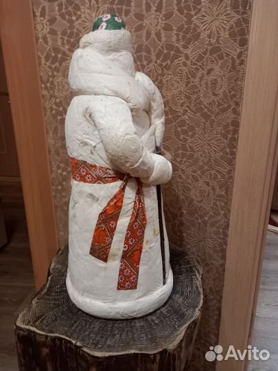 Ватный дед мороз СССР
