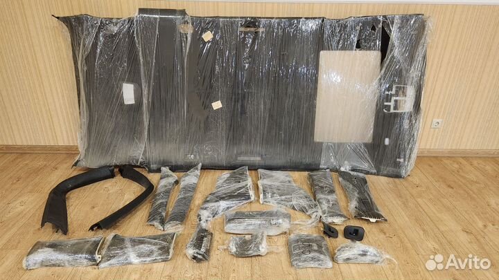 Потолок алькантара на Мерседес GLS 166