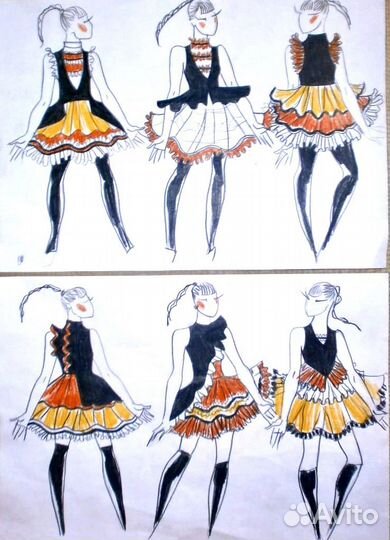 Создание и пошив сценических костюмов