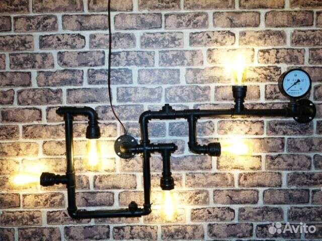 Светильник настенный в стиле лофт