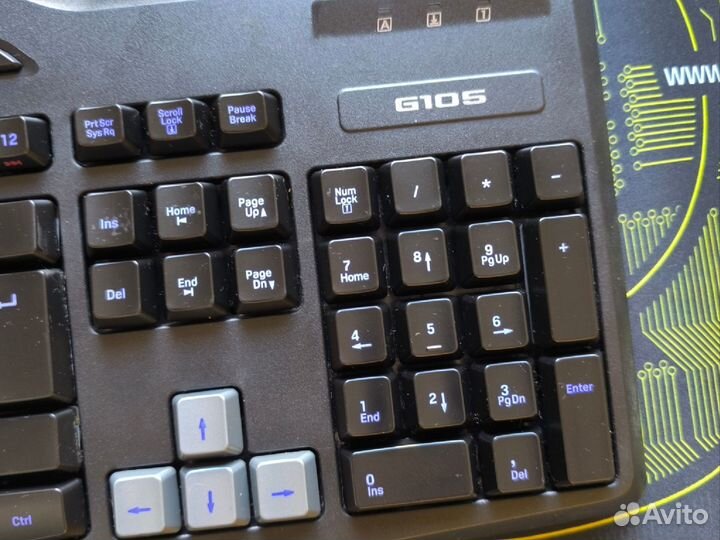 Игровая клавиатура logitech g105