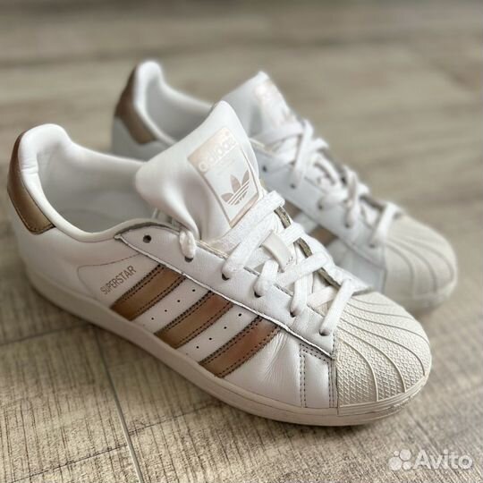 Кроссовки Adidas Superstar оригинал US 7 1/2 25см