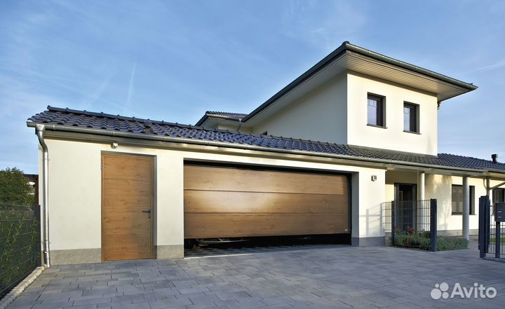 Секционные ворота