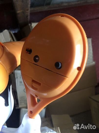 Детская настольная лампа с часами. Новая