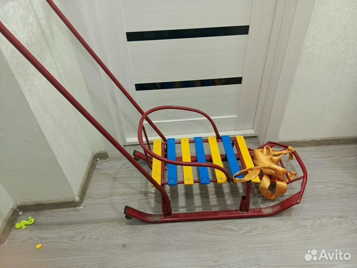 Коляска санки