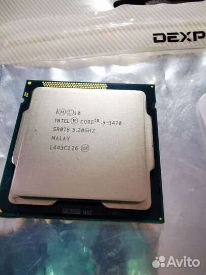 Процессор i5 3470