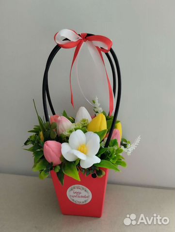 Букеты из мыла