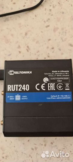 4G роутер Teltonika RUT240