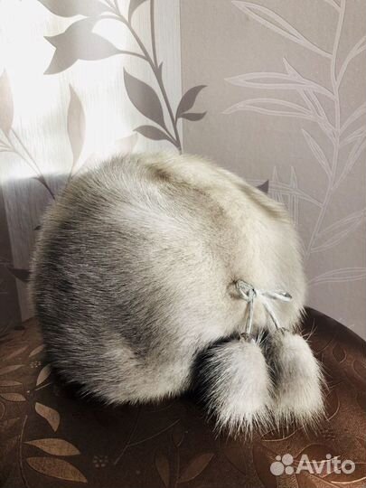 Шапка норковая женская