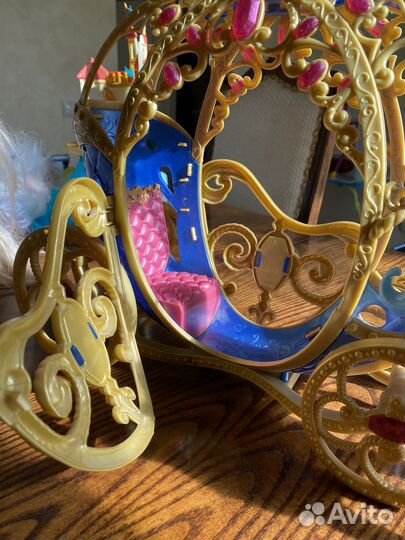 Карета с лошадью для барби, Золушки