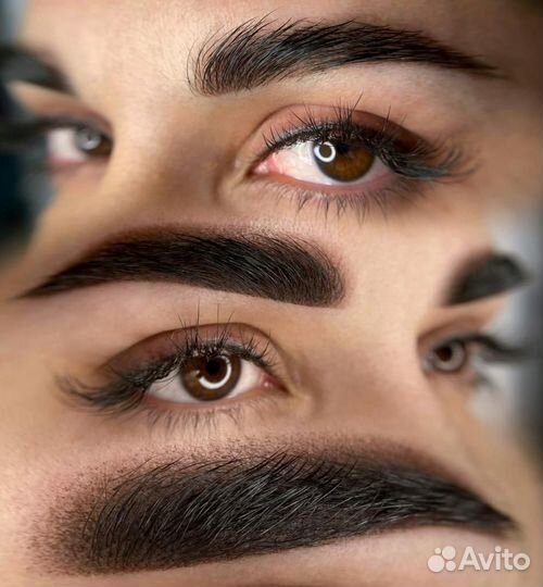 Модели на перманентный макияж бровей