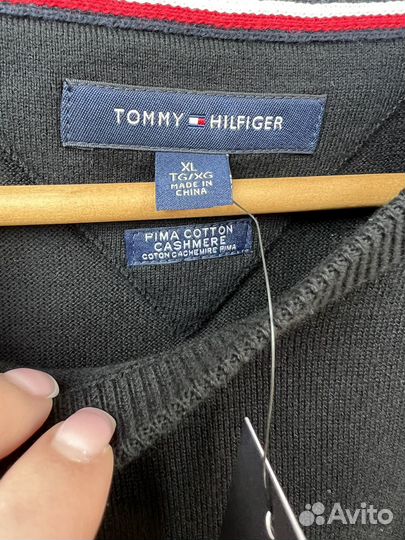 Джемпер tommy hilfiger мужской новый оригинал