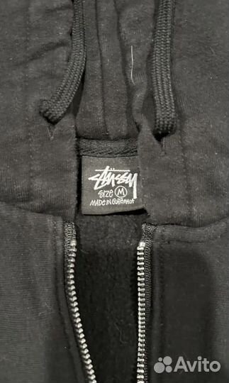 Зип худи stussy