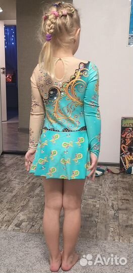 Купальник для художественной гимнастики 122-134 см