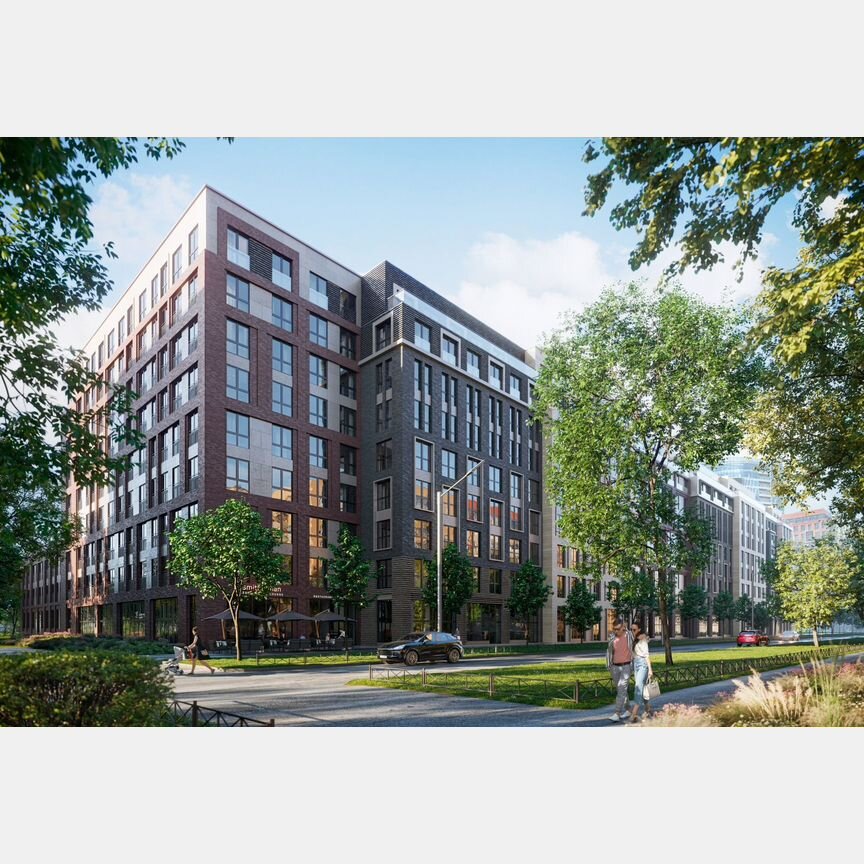 2-к. квартира, 76,3 м², 8/9 эт.