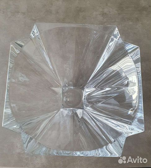 Ваза для фруктов хрусталь