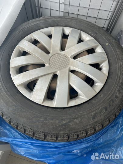 Колеса R15 зимние липучка