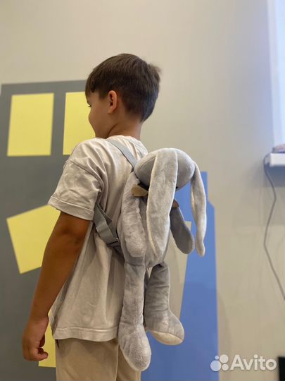 Рюкзак заяц на замке для сладостей